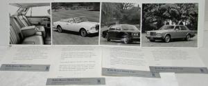 1990 Rolls-Royce Media Information Press Kit