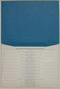 BMW Famous Models Illustration Plates Portfolio - German Text