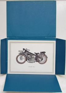 BMW Famous Models Illustration Plates Portfolio - German Text