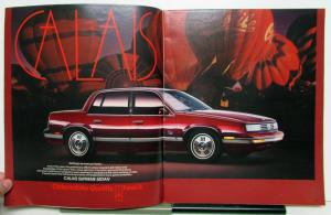 1987 Oldsmobile Calais Supreme Firenza Cruiser Options Specs Sales Brochure