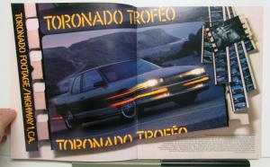 1987 Oldsmobile Toronado Trofeo Cutlass Ciera 442 Firenza GT Specs Brochure