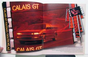 1987 Oldsmobile Toronado Trofeo Cutlass Ciera 442 Firenza GT Specs Brochure