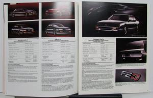 1987 Oldsmobile Toronado Trofeo Cutlass Ciera 442 Firenza GT Specs Brochure