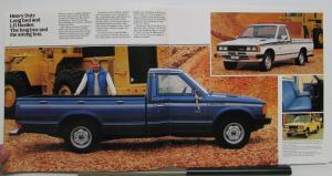 1982 Datsun Trucks King Cab Long Bed Lil Hustler Specifications Sales Brochure
