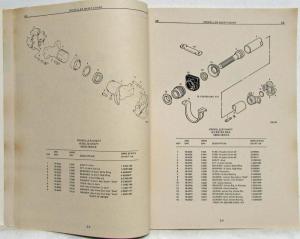 1980 General Motors Propeller Shaft Parts Book - Medium and Heavy Duty Trucks