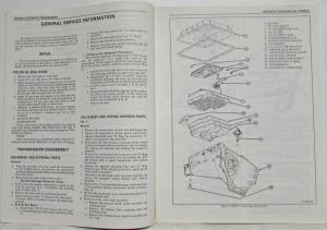 1983 Chevrolet Turbo Hydramatic Transmission 700-R4 Service Manual Supplement