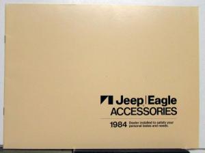 1984 Jeep Eagle Accessories Sales Brochure
