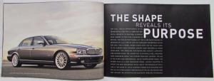 2006 Jaguar XJ Large Sales Brochure with Color and Trim Guide