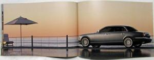 2006 Jaguar XJ Large Sales Brochure with Color and Trim Guide