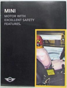 2003 MINI Motor with Excellent Safety Features Sales Folder