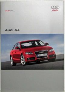 2008 Audi A4 Media Information Press Kit