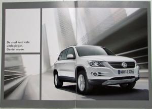 2008 Volkswagen VW Tiguan Sales Brochure - Dutch Text