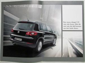 2008 Volkswagen VW Tiguan Sales Brochure - Dutch Text