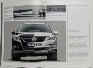 2008 Volkswagen VW Tiguan Sales Brochure - Dutch Text