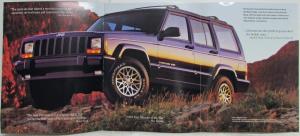 1998 Jeep Cherokee Sales Brochure - CANADIAN Market