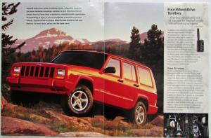 1998 Jeep Cherokee Sales Brochure - CANADIAN Market