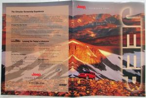 1998 Jeep Cherokee Sales Brochure - CANADIAN Market