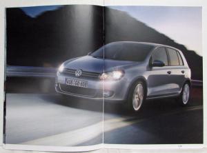 2009 Volkswagen VW Golf VI Sales Brochure - Dutch Text