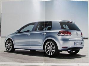 2009 Volkswagen VW Golf VI Sales Brochure - Dutch Text