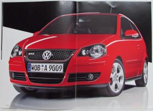 2007 Volkswagen VW Polo GTI Sales Brochure w/ Autostadt Delivery Ad - Dutch Text