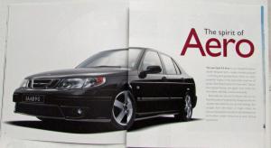 2004 Saab 9-5 Sales Brochure