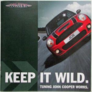 2007 MINI John Cooper Works Keep It Wild Sales Brochure - Italian Text