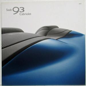 2007 Saab 9-3 Cabriolet Sales Brochure - Italian Text