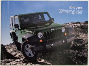2010 Jeep Wrangler Sales Brochure