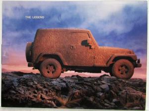 2004 1/2 Jeep Wrangler Unlimited LJ Promotional Slide-Out Ad