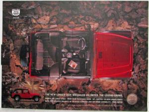 2004 1/2 Jeep Wrangler Unlimited LJ Promotional Slide-Out Ad