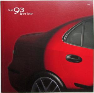 2004 Saab 9-3 Sport Sedan Sales Brochure