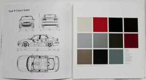 2004 Saab 9-3 Sport Sedan Sales Brochure