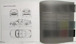 2004 Saab 9-3 Convertible Sales Brochure