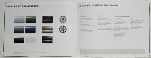 2008 Citroen C-Crosser Sales Brochure with Specs/Main Equipment Folder - French