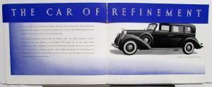 1938 Lincoln V12 Cabriolet De Ville UK Market Dealer Sales Folder Original Rare