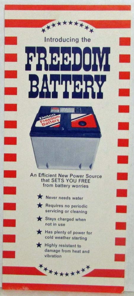 1977 Freedom Battery Ad - Rev 9-77