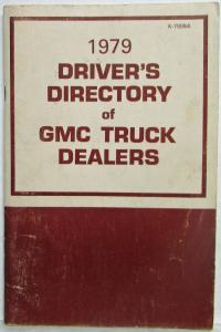 1979 GMC Truck Dealers Drivers Directory US/Canada