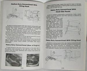 1980 GMC Medium and Heavy Duty Diesel Truck Owners and Drivers Manual