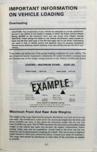 1980 GMC Truck Caballero Owners and Drivers Manual