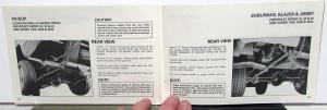 1980 General Motors Passenger Car and Light Truck Towing Instructions Manual