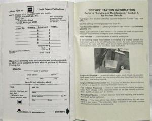 1981 GMC C/K 10-35 Pickup Owners and Drivers Manual