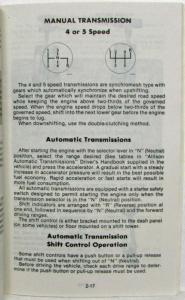 1982 GMC Truck School Bus Chassis Owners and Drivers Manual