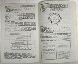1982 GMC Van Owners and Drivers Manual