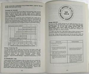 1982 GMC S-15 Truck Owners and Drivers Manual with Spare Wheel Code Change