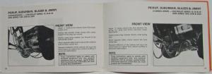 1982 General Motors Passenger Car and Light Truck Towing Instructions Manual