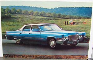 1970 Cadillac Dealer Sales Promotional Postcards Original Pair