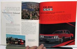 1966 Oldsmobile Rocket Circle Dealer Industry Promo Magazine Set of 3 Olds 442