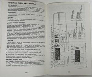 1984 GMC Truck Caballero Owners and Drivers Manual