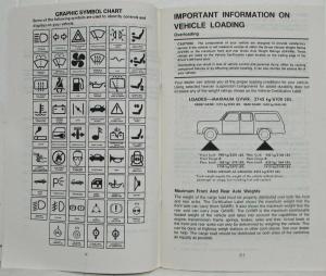 1984 GMC Truck Jimmy and Suburban Owners and Drivers Manual