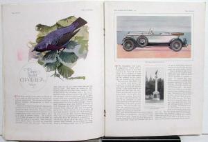 1925 1926 The Lincoln Salon Number Industry Dealer Magazine Nature Customs
